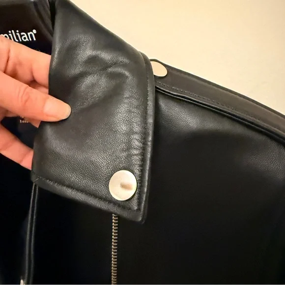 Saks Maximilian Leather Fringe Jacket - Picture 7 of 13